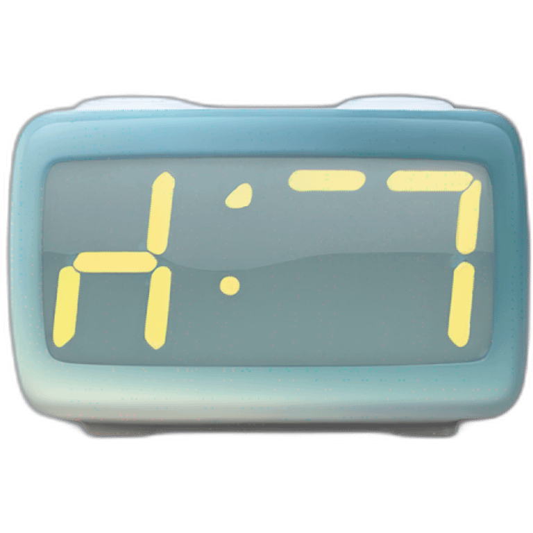 5am digital clock emoji