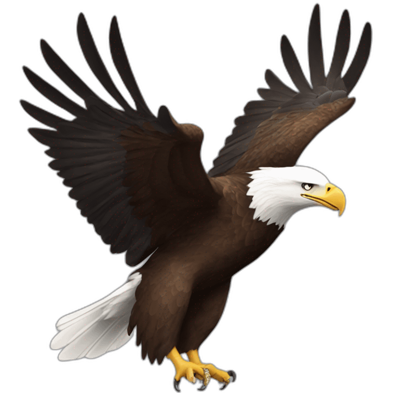 Bald Eagle Flying emoji