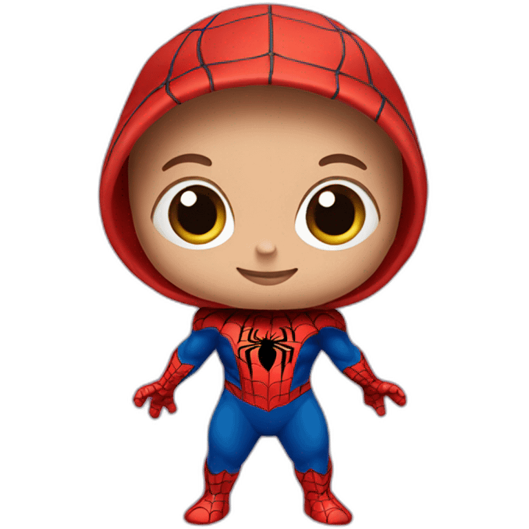 Baby spider man emoji