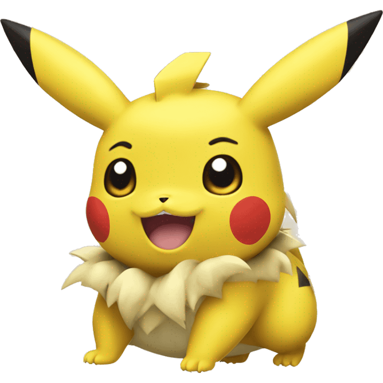 Pokemon Pikatchu with box emoji