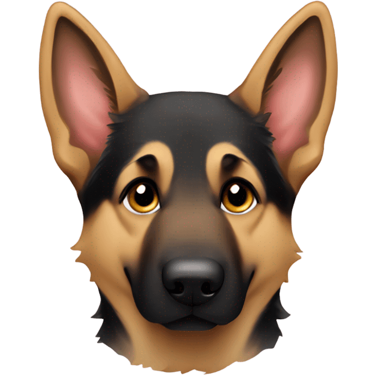 heart german shepherd  emoji