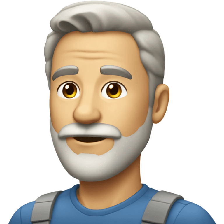 mature male with beard emoji