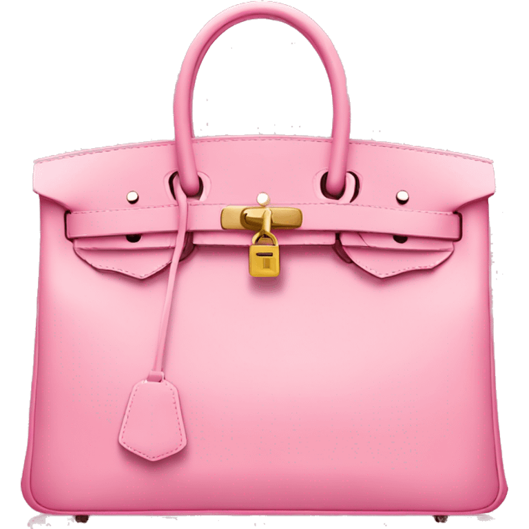 Birkin bag pink emoji