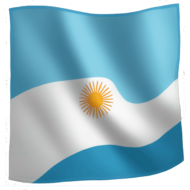 Bandera de argentina  emoji