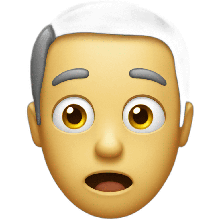 Emoji shocked emoji