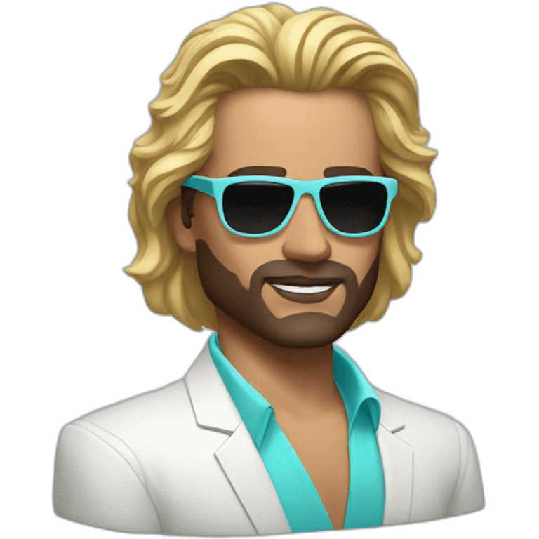 miami vice emoji