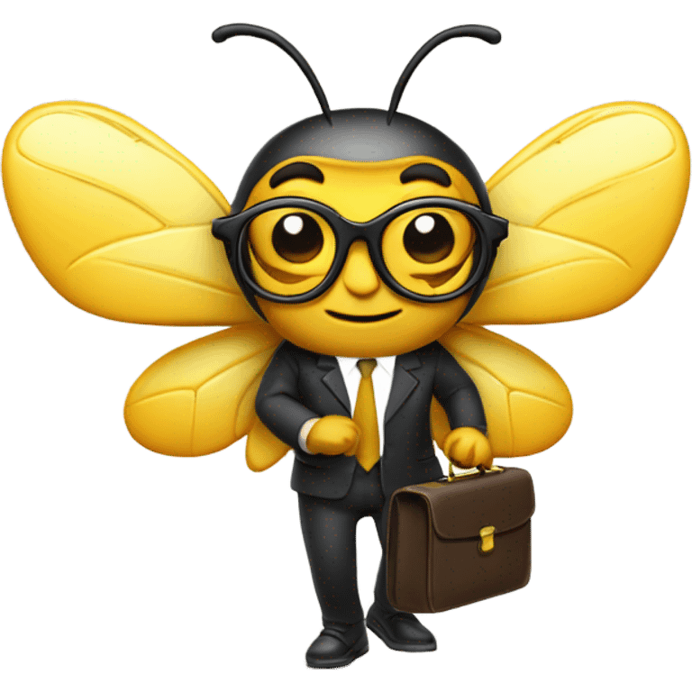 bee marketer  emoji