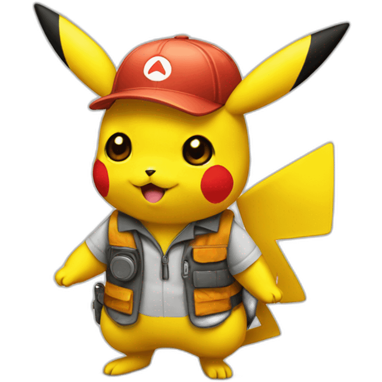 Pikachu ingeniero emoji