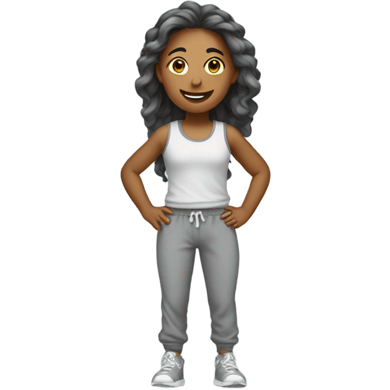 grey joggers emoji