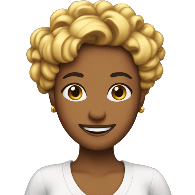 Sassy emoji with hand on hip, head tilted, confident smile—total ‘yass queen’ emoji