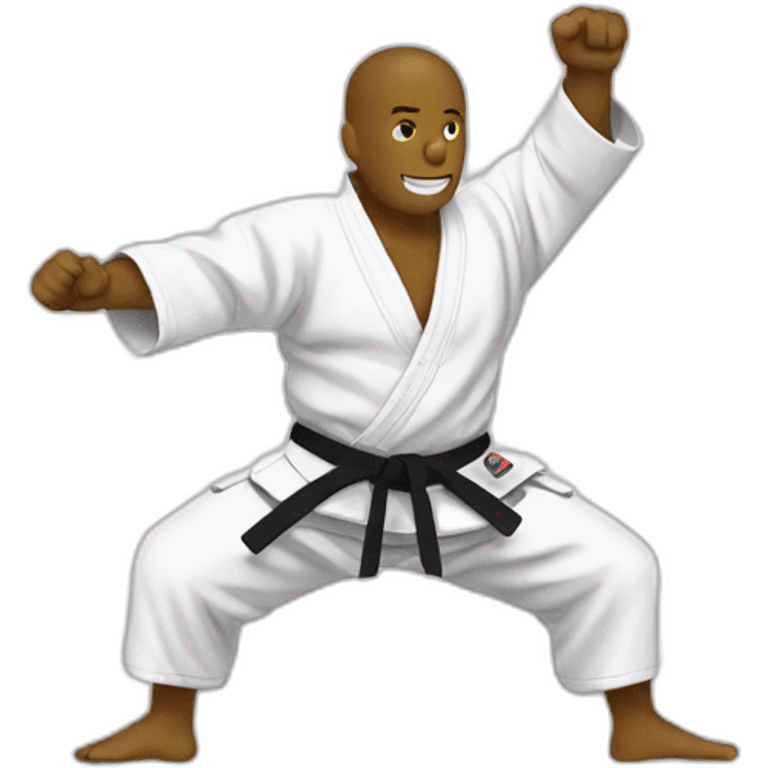 Judo emoji