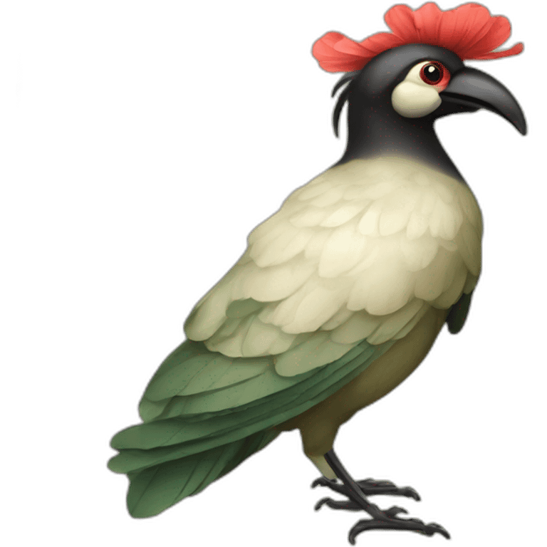 Opium bird emoji