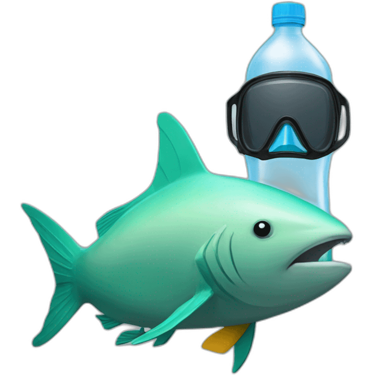 some fins with mask and air bottle emoji