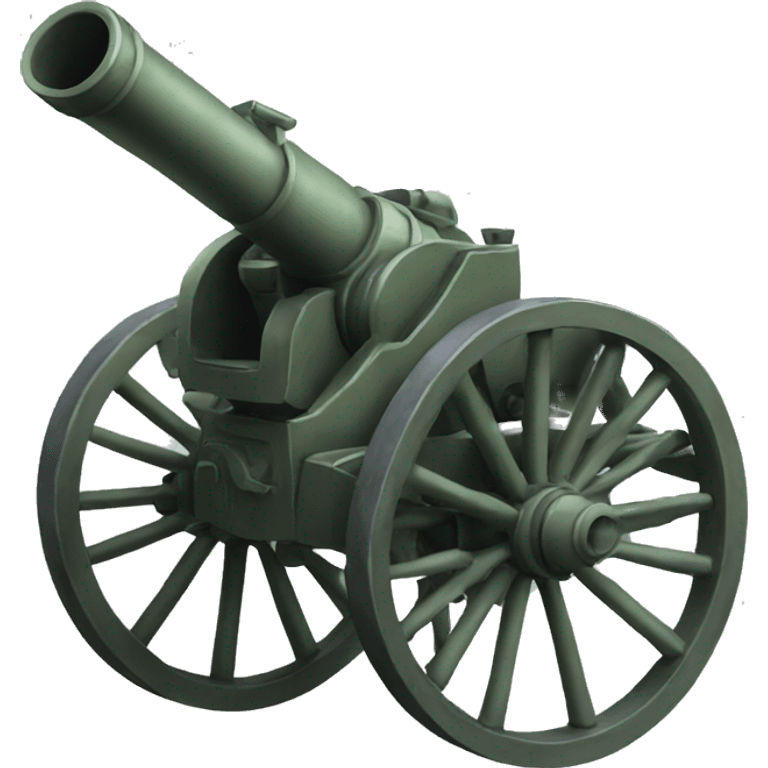 artillery canon emoji