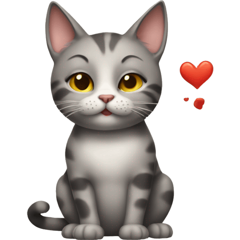 Cat blowing kisses  emoji