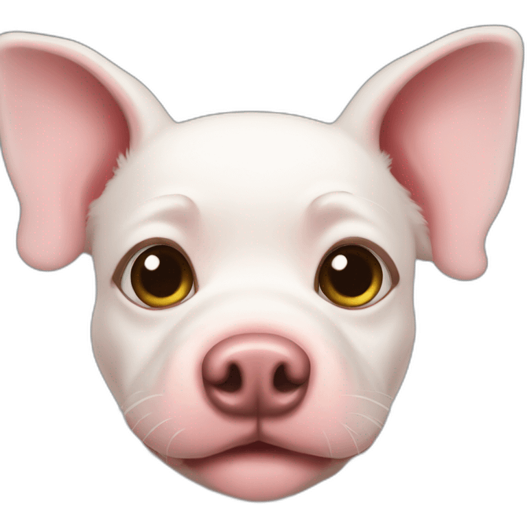 pig dog emoji