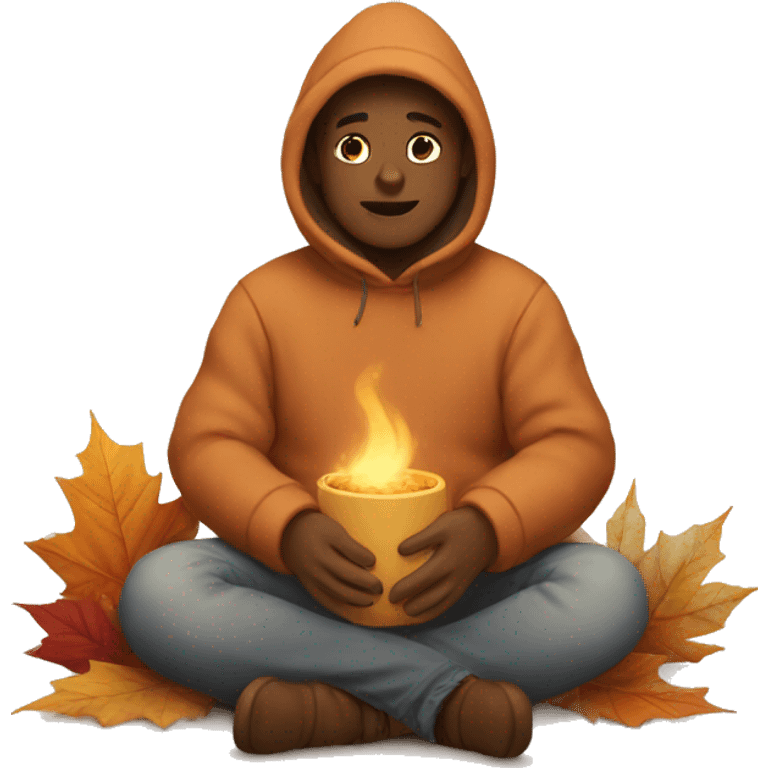 cozy autumn emoji