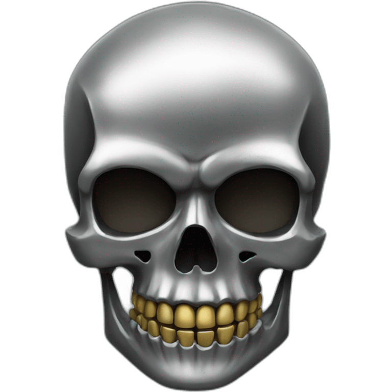 metal skull emoji