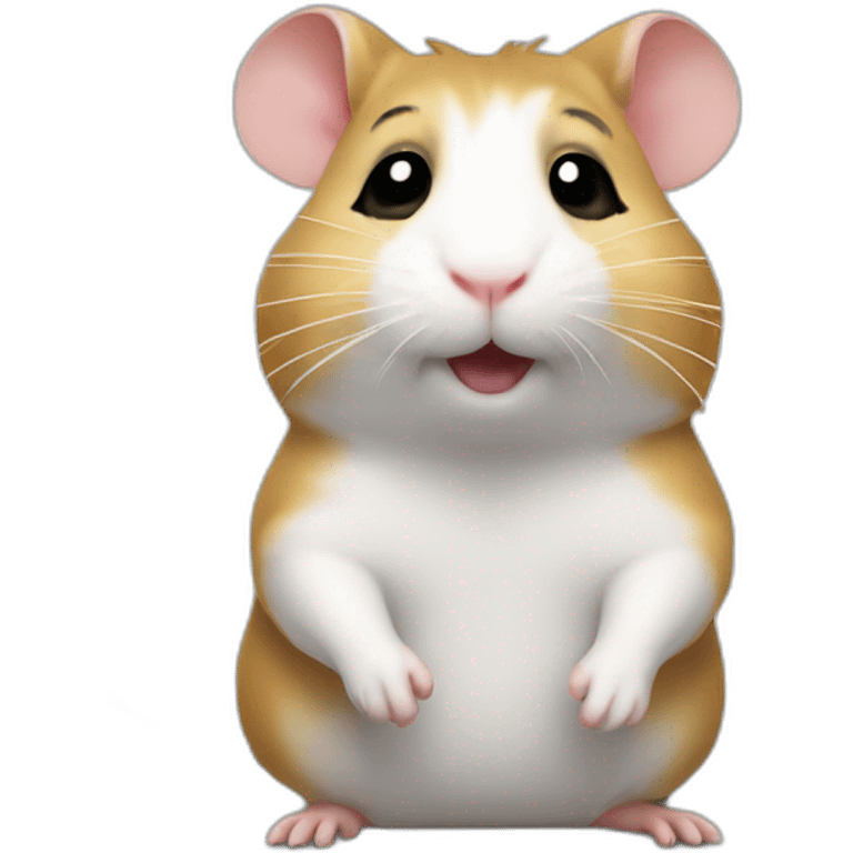 Ein dj hamster emoji