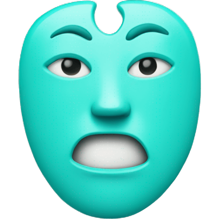 turquoise empathy symbol emoji