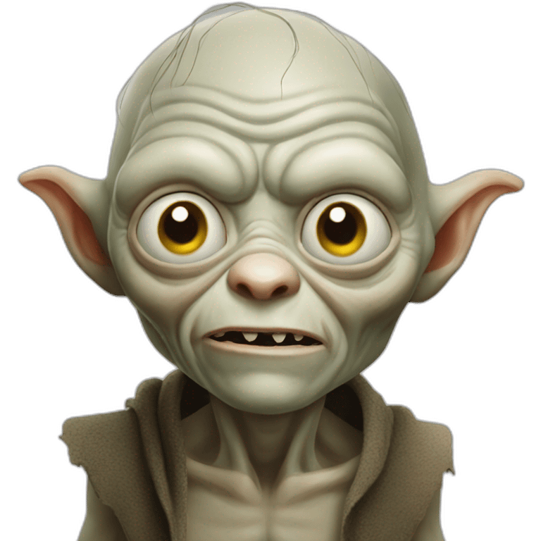 gollum lord of the rings character emoji