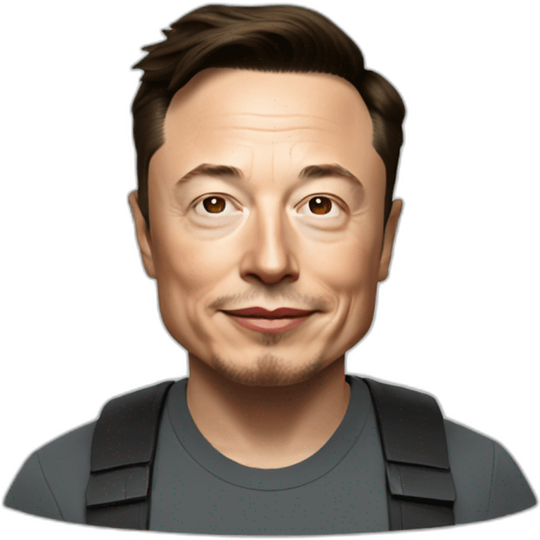 elon musk with weed emoji