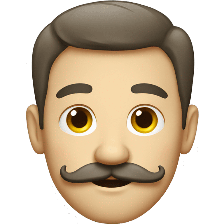 german man with mustache emoji