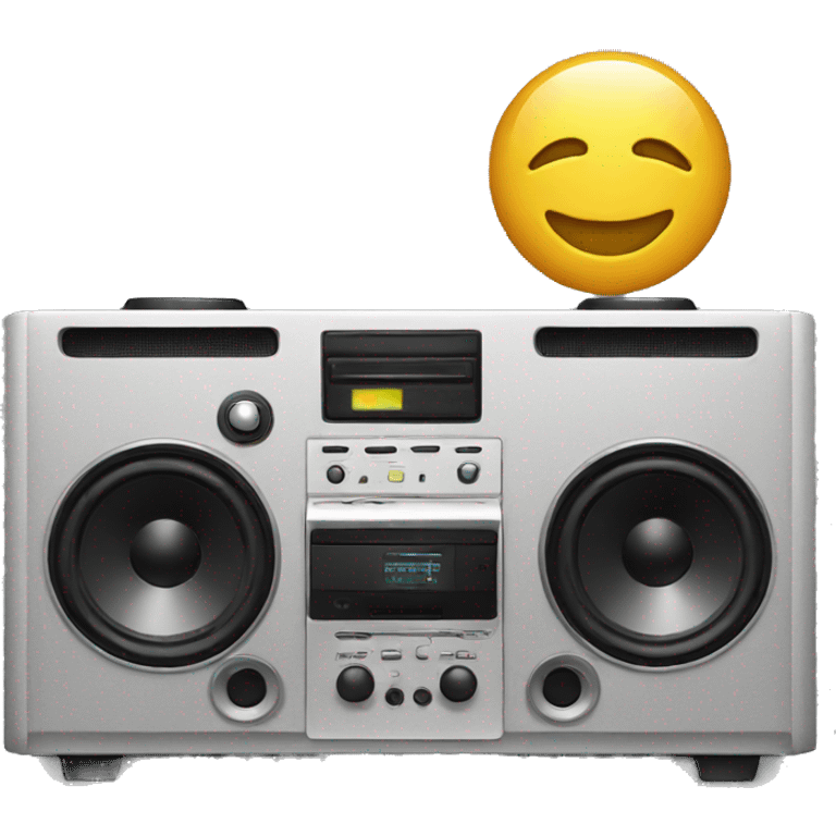 stereo emoji