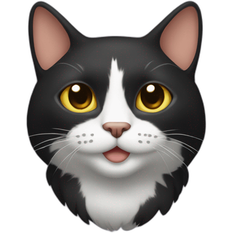 gato negro emoji