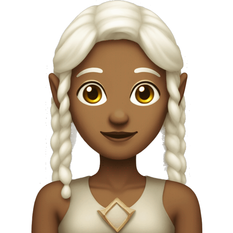 White Mama elf emoji