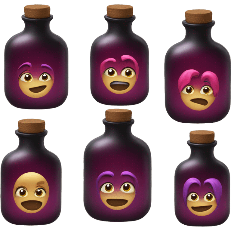 black love potion emoji