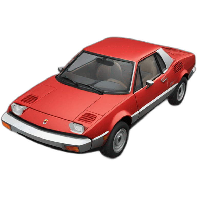 Fiat x1/9 emoji