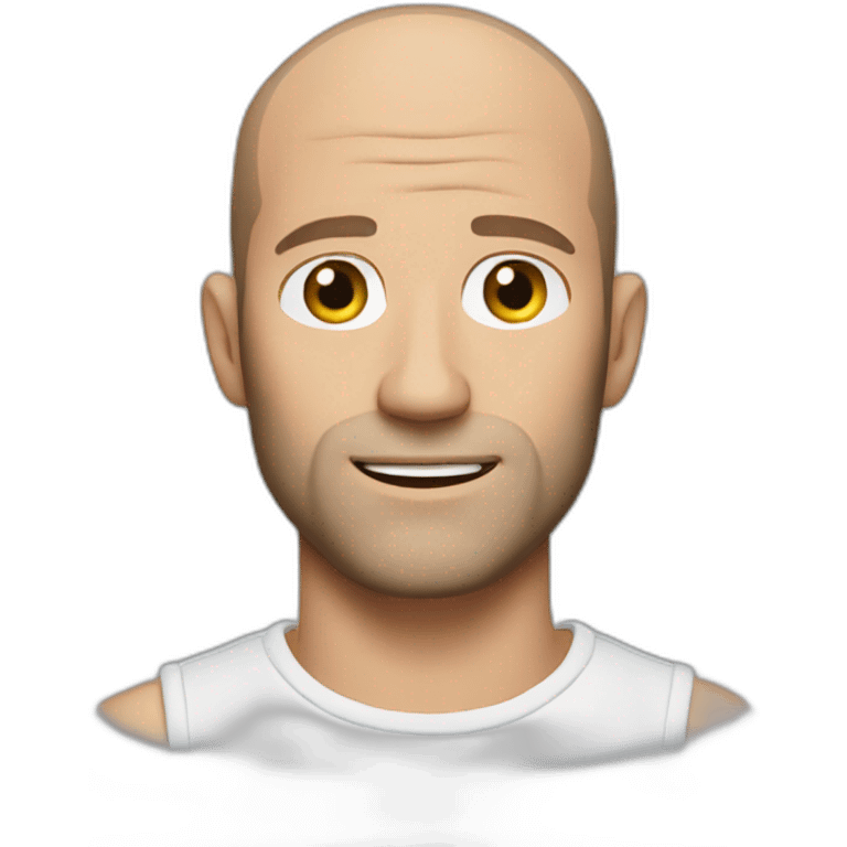 statham with short hair emoji