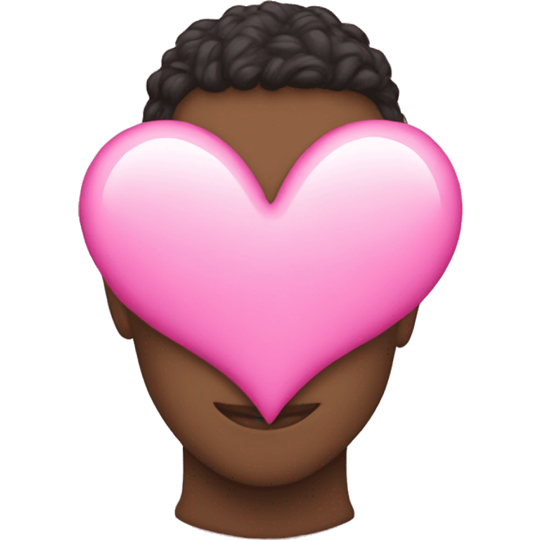 Heart pink emoji