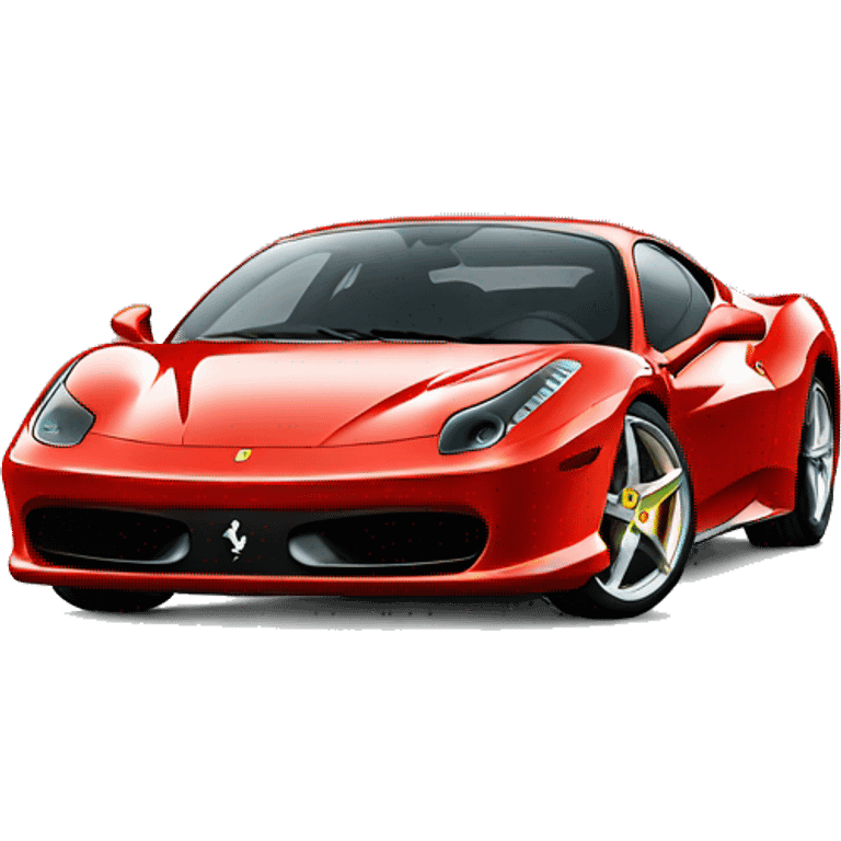 Le logo Ferrari emoji