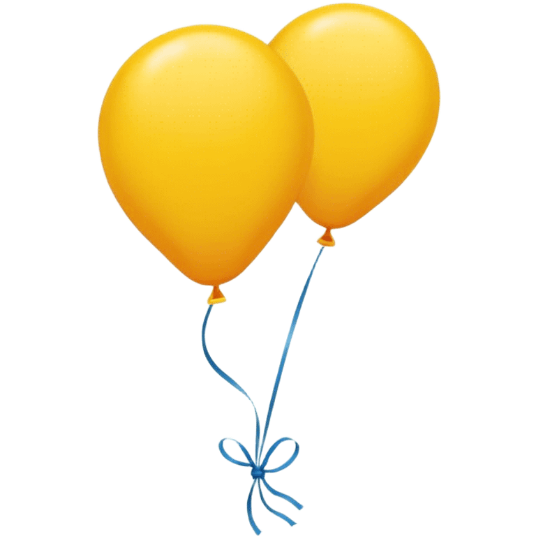 yellow balloon emoji