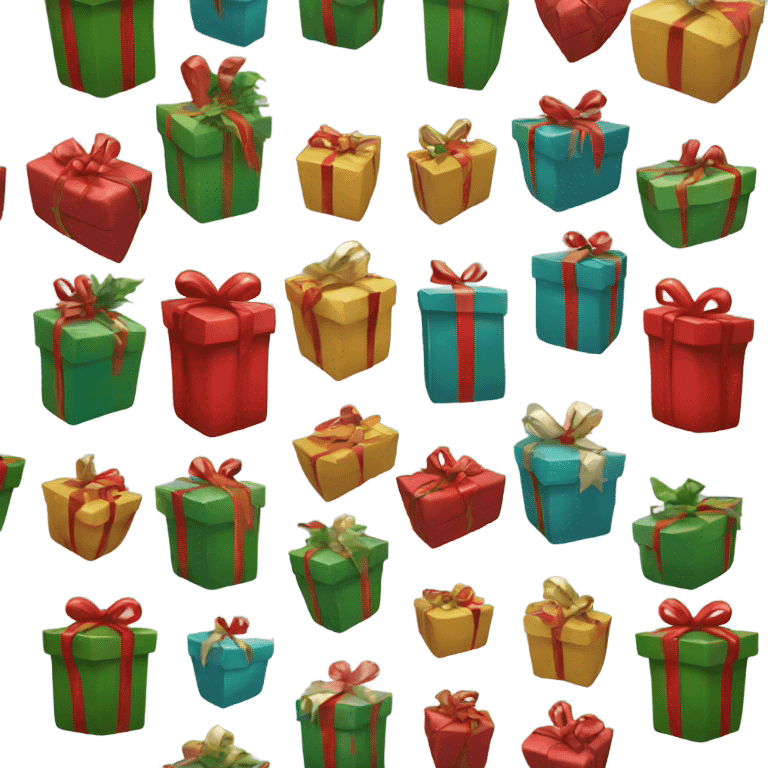 Christmas presents  emoji