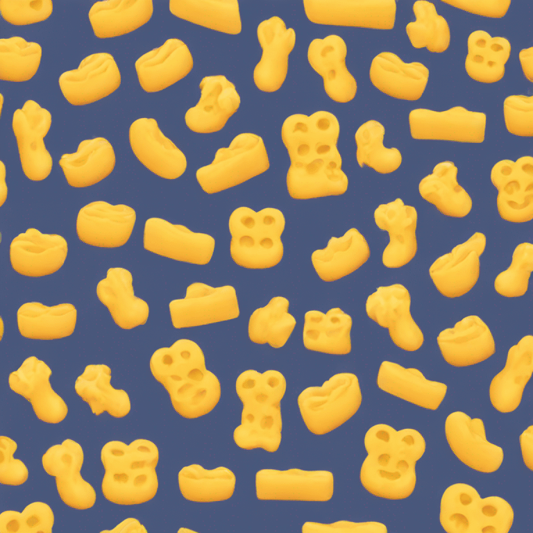 Mac and cheese emoji