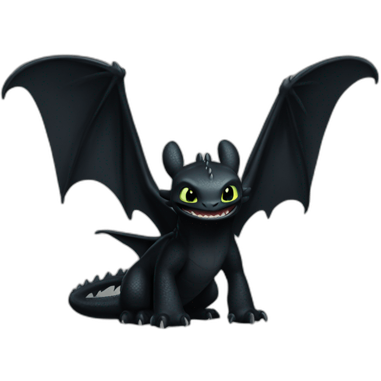 Toothless-from-How-to-train-your-dragon emoji