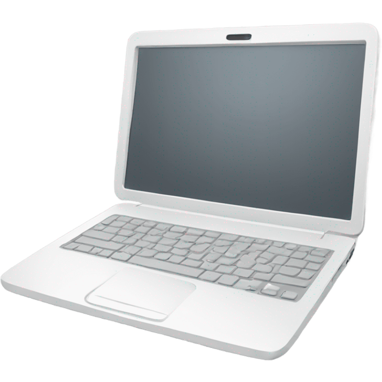 white laptop emoji