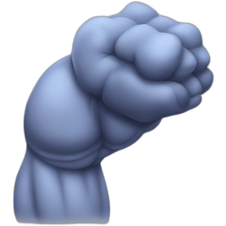 hippo-muscle-arm emoji