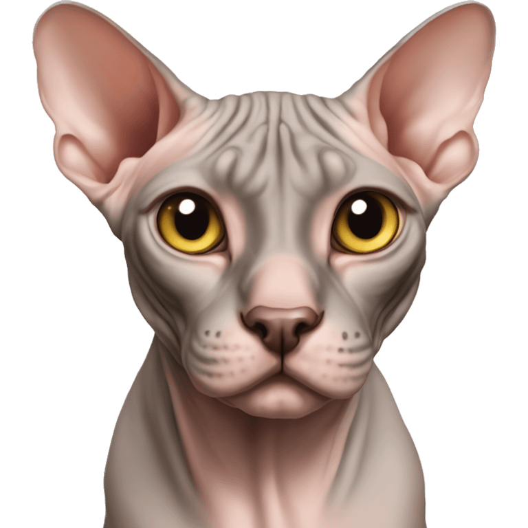 Trikolóra Sphynx  emoji