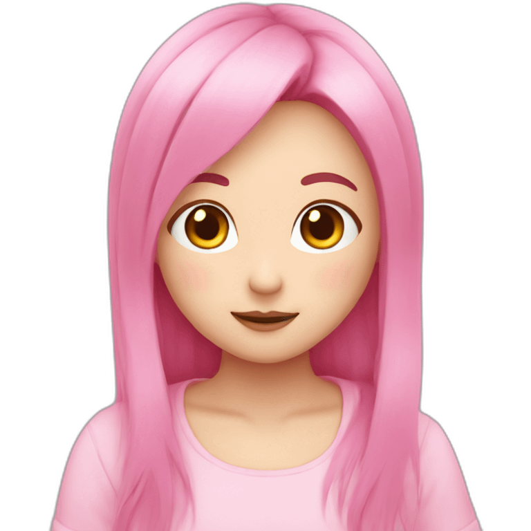 pink うさぎ emoji