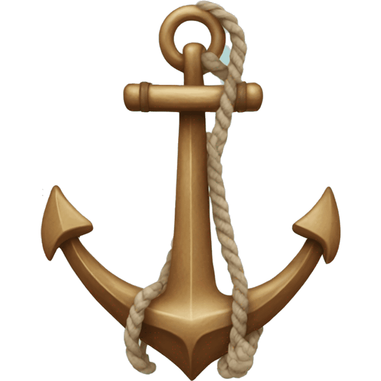 Beautiful anchor emoji