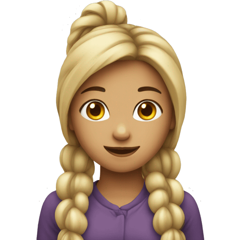 Girl with Apple  emoji