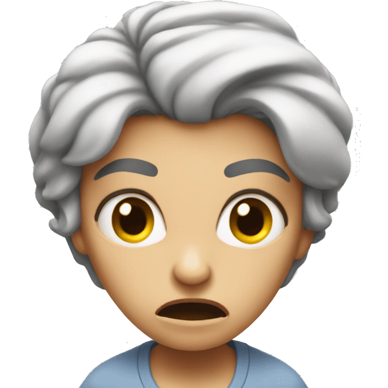 really angry lady  emoji