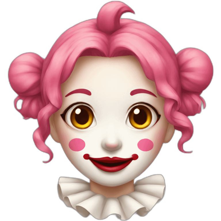 clown girl japanese emoji