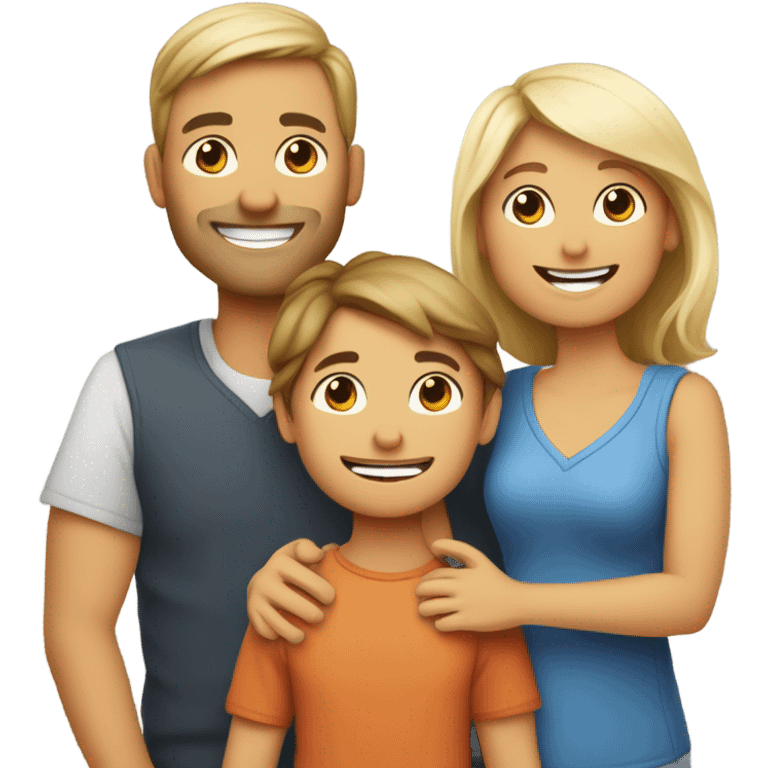 que la famille  emoji