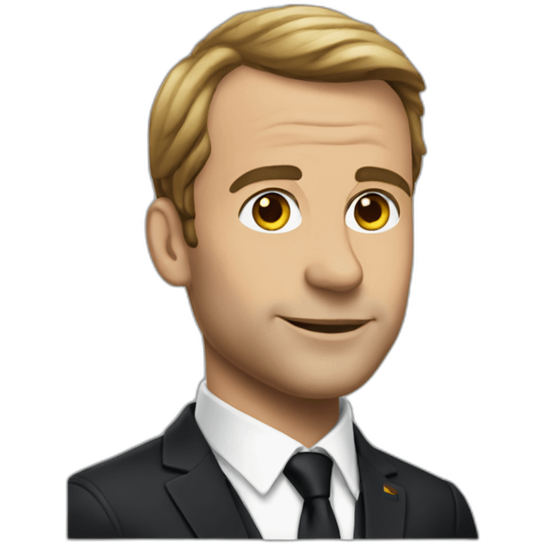 Gay Macron emoji