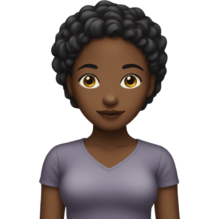 Black girl emoji | AI Emoji Generator